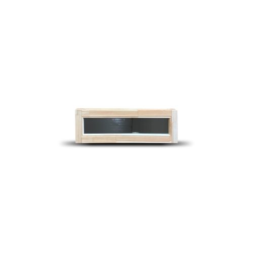 Felülvilágító bejárati ajtó 100x30 - Barilla Wood