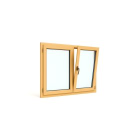 Középen felnyíló bukó-nyíló ablak 150x120
